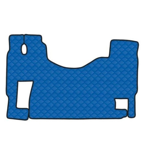 Tappeto camion similpelle imbottito Blu Mercedes Actros MP2 MP3 sedile fiss