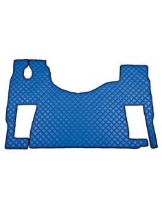 Tappeto camion similpelle imbottito Blu Mercedes Actros MP2 MP3 sedile rota