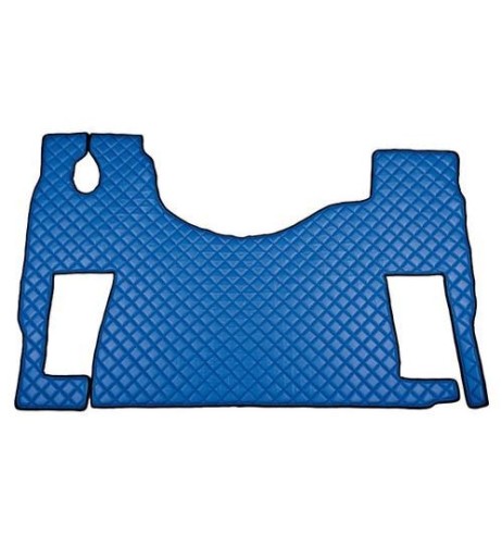 Tappeto camion similpelle imbottito Blu Mercedes Actros MP2 MP3 sedile rota