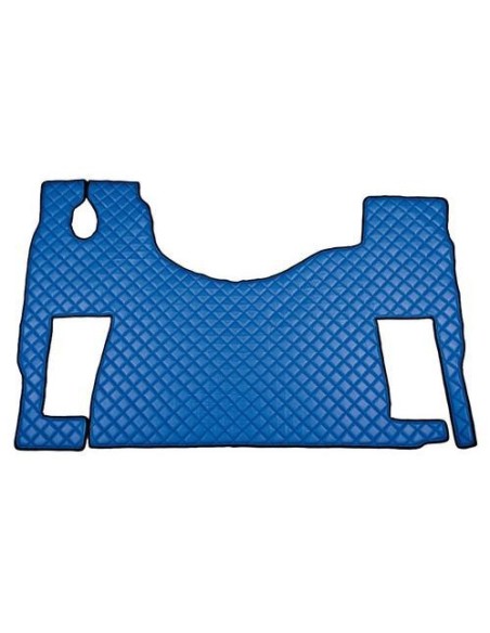 Tappeto camion similpelle imbottito Blu Mercedes Actros MP2 MP3 sedile rota