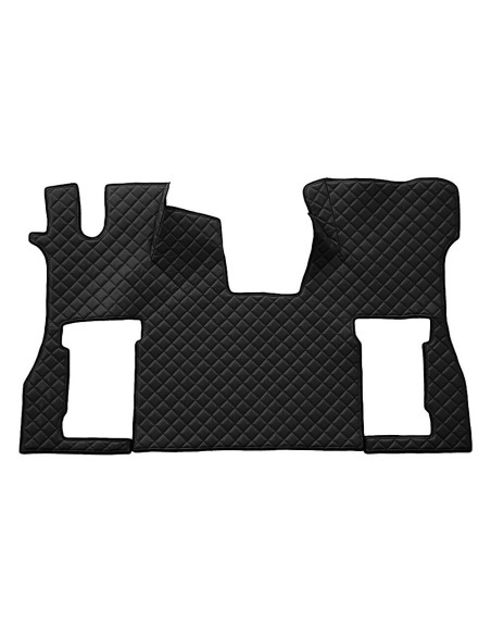 Tappeto camion similpelle imbottito Nero Scania S no tunnel pneum dal 2