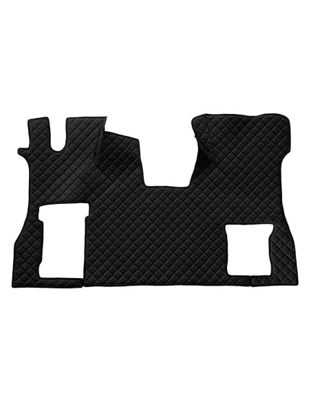 Tappeto camion similpelle imbottito Nero Scania S no tunnel pieghev dal 