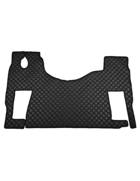 Tappeto camion similpelle imbottito Nero Mercedes Actros MP2 MP3 sedile rot