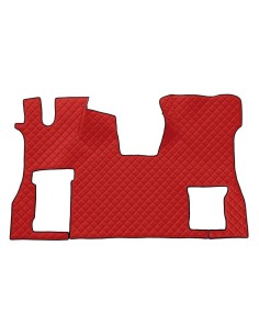 Tappeto camion similpelle imbottito Rosso Scania S no tunnel pieghev dal