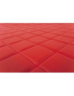 Tappeto camion similpelle imbottito Rosso Scania S no tunnel pneum dal 2 2