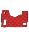 Tappeto camion similpelle imbottito Rosso Mercedes Actros MP2 MP3 sedile fi