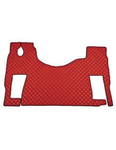 Tappeto camion similpelle imbottito Rosso Mercedes Actros MP2 MP3 sedile ro