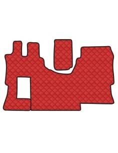 Tappeto camion similpelle Rosso Mercedes Actros MP4 MP5 Allestimento Star