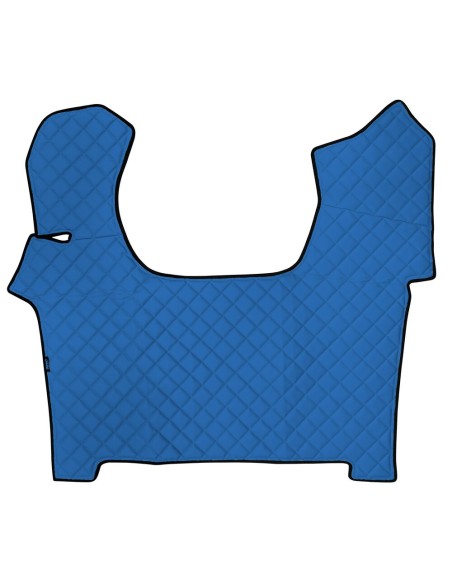 Tappeto centrale camion in similpelle imbottito Blu Iveco S Way 2019 2024