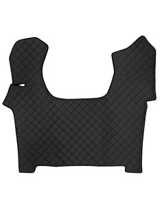 Tappeto centrale camion in similpelle imbottito Nero Iveco S Way 2019 2024