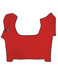 Tappeto centrale camion in similpelle imbottito Rosso Iveco S Way 2019 20