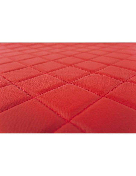 Tappeto centrale camion in similpelle imbottito Rosso Iveco S Way 2019 20