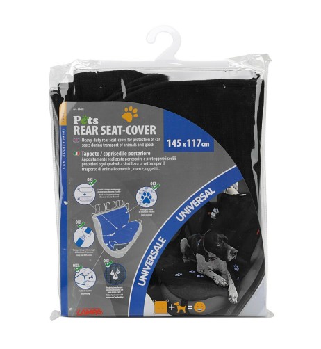Tappeto coprisedile posteriore auto per trasporto animali domestici