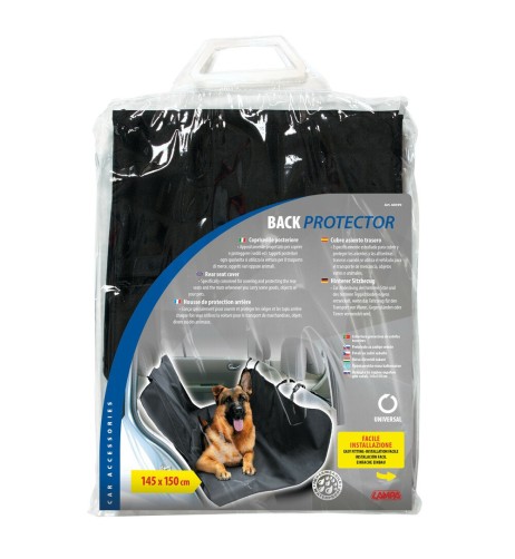 Tappeto coprisedile posteriore auto per trasporto animali domestici 140x150