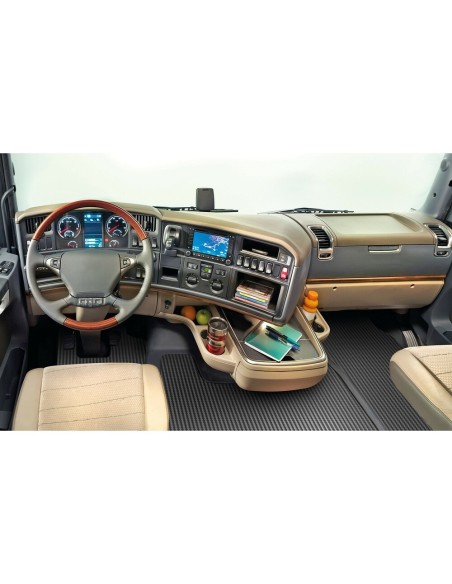 Tappeto in ecogomma inodore universale in bobina ritagliabile 120x800cm