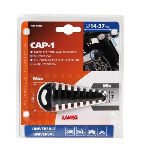Tappo per terminali moto da 14 a 37mm