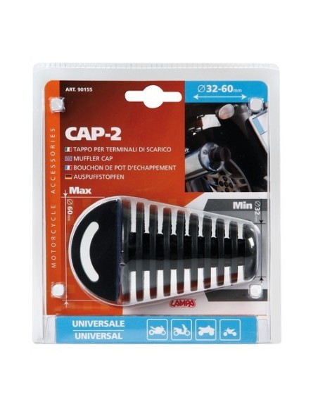 Tappo per terminali moto da 32 a 60mm