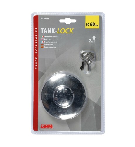 Tappo serbatoio camion con serratura Diametro 60mm