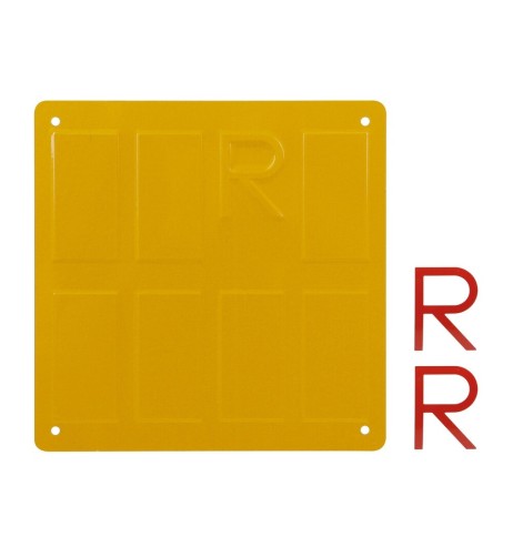 Targa provvisoria per rimorchi agricoli e macchine operatrici trainate 165x