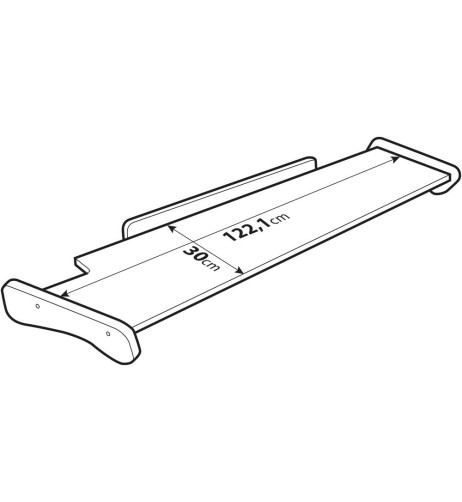 Tavolino per cruscotto Centrale Passeggero su misura Man TGX 2007 2020
