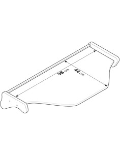 Tavolino per cruscotto su misura Truck Daf XF 106 2