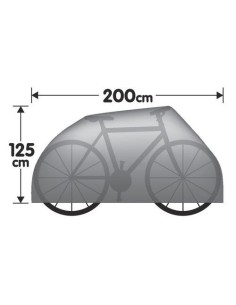 Telo copribicicletta impermeabile protettivo lavabile 200x125cm 2