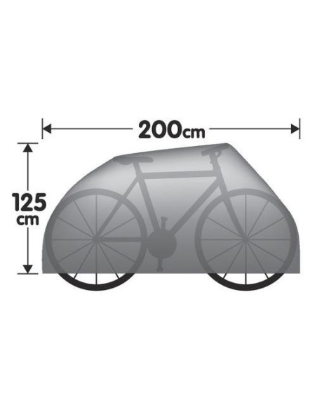 Telo copribicicletta impermeabile protettivo lavabile 200x125cm