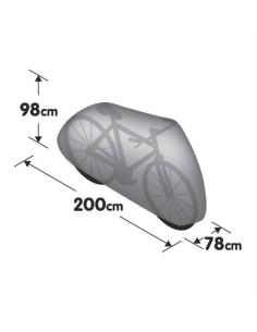 Telo copribicicletta impermeabile protettivo lavabile 200x98x78cm 2