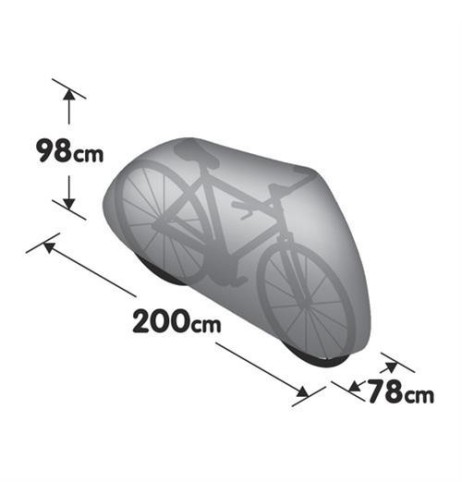 Telo copribicicletta impermeabile protettivo lavabile 200x98x78cm