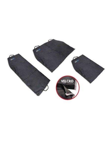 Telo di protezione posteriore per interno auto universale 155x140cm 4 sezio