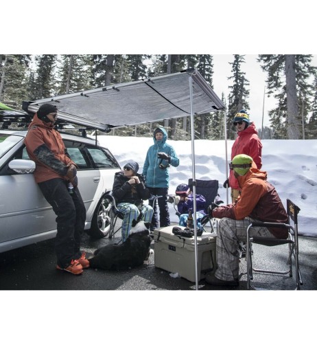 Tendalino Yakima SlimShady con kit di fissaggio 2x2m