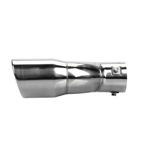 Terminale scarico universale inox doppio TS 73 37 60mm