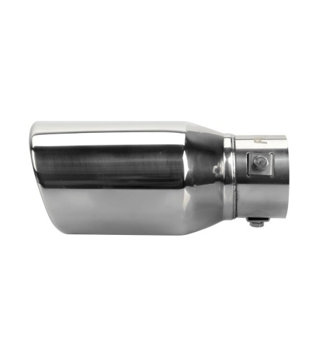 Terminale scarico universale inox singolo TS 76 37 60mm