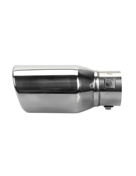Terminale scarico universale inox singolo TS 76 37 60mm