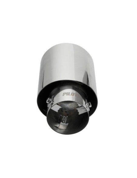 Terminale scarico universale inox singolo TS 78 41 77mm