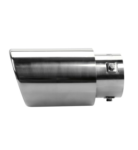 Terminale scarico universale inox singolo TS 78 41 77mm