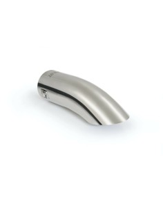 Terminale scarico universale inox singolo curvo T 07 32 46mm