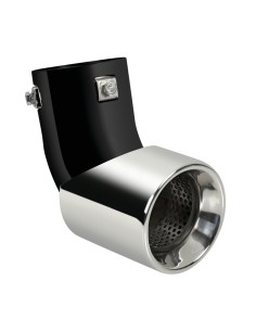 Terminale scarico universale inox singolo regolabile TS 68 40 62mm