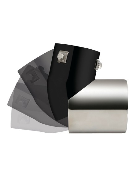 Terminale scarico universale inox singolo regolabile TS 68 40 62mm