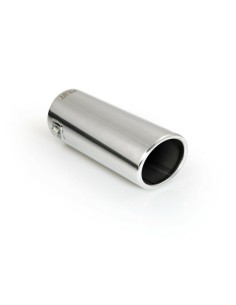 Terminale scarico universale inox singolo T 1 35 48mm