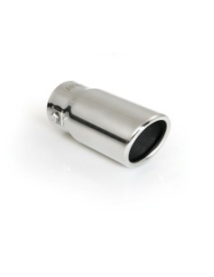 Terminale scarico universale inox singolo TS 06 35 48mm
