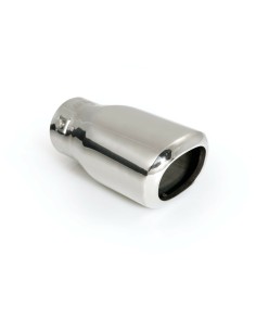 Terminale scarico universale inox singolo TS 10 45 55mm