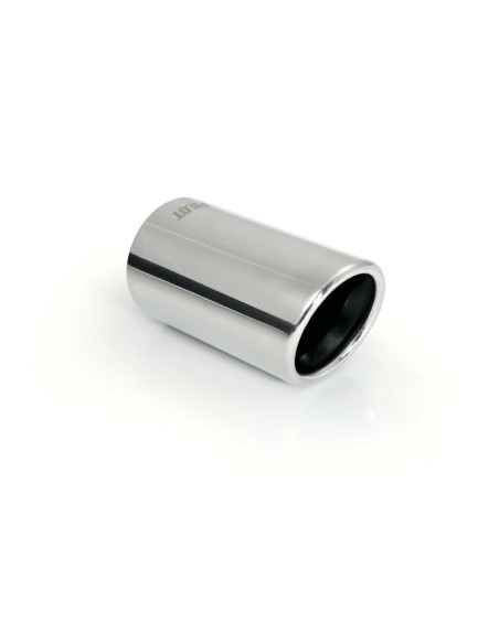 Terminale scarico universale inox singolo TS 16S 35 53mm