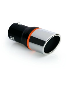 Terminale scarico universale inox singolo TS 25 37 48mm