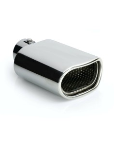 Terminale scarico universale inox singolo TS 27 33 41mm