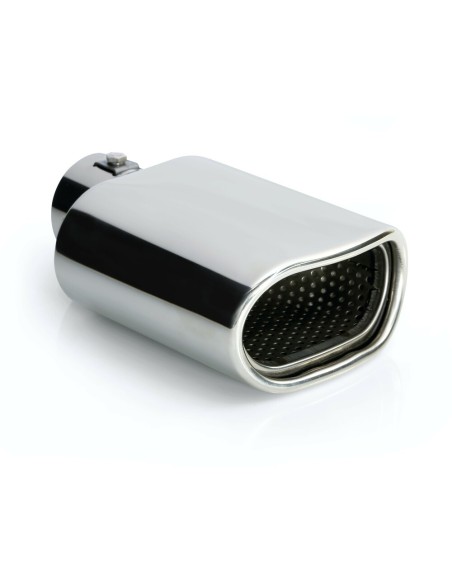 Terminale scarico universale inox singolo TS 27 33 41mm