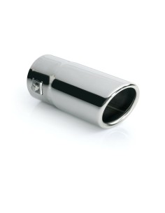 Terminale scarico universale inox singolo TS 28 33 46mm