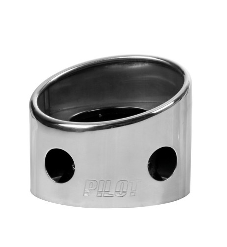 Terminale scarico universale inox singolo TS 32 53 59mm