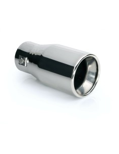 Terminale scarico universale inox singolo TS 35 36 42mm