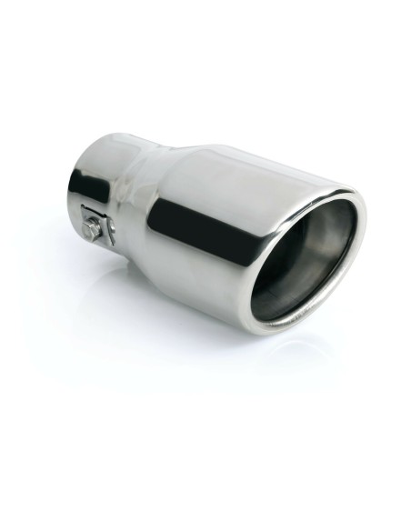 Terminale scarico universale inox singolo TS 38 35 42mm